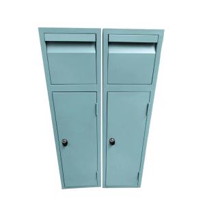 Stainless Steel Tall Garbage Bin Recycling Trash Can 4 - 5mm Floor Customized