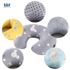 C Shape Motherhood Maternity Pregnancy Pillow Customized Color 100% Cotton