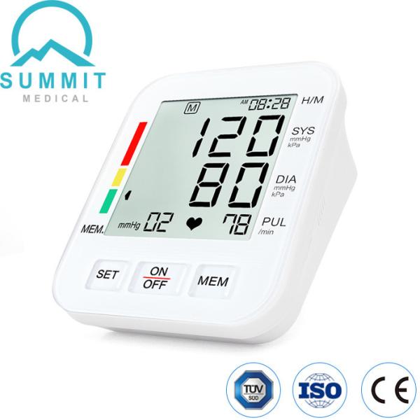 Quality Blood Pressure Monitor Digital Arm Type With Large LCD Display And 180 Sets Memory wholesale