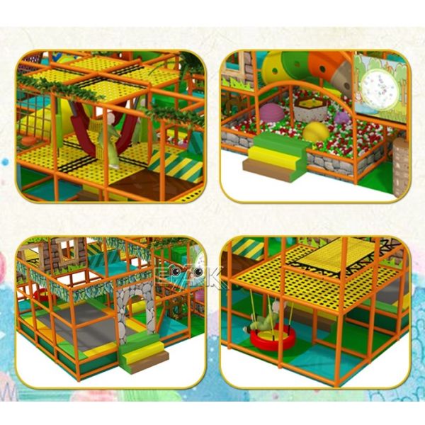 Commercial Indoor Soft Play Equipment Children'S Area Theme Indoor Playground Party Equipment