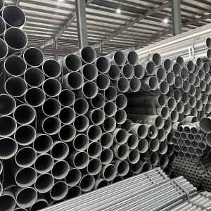 High Quality Galvanized Pipe Fitting Scaffolding Schedule Gauge 40 Pipe with Low