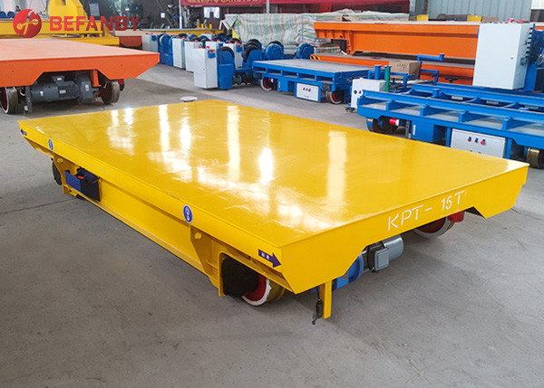 Quality AC Motor Flatbed 5t Material Transfer Cart wholesale