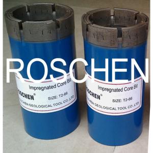 Impregnated Casing Concrete Core Drill Bit / BW NW HW Diamond Casing Shoes Bits