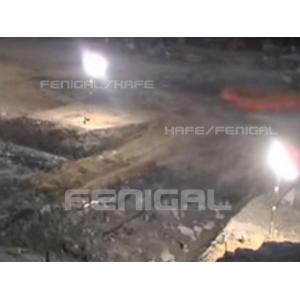 Construction Site Led 1kw-2kw Inflatable Lighting Balloon On Trolley Cart /