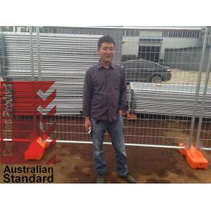 Temporary Swimming Pool Fence / Temporary Wire Fence For Construction Siting