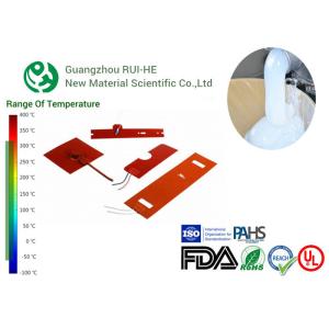 250 ℃ High Transparent Silicone Rubber , High Temperature Vulcanizing Silicone