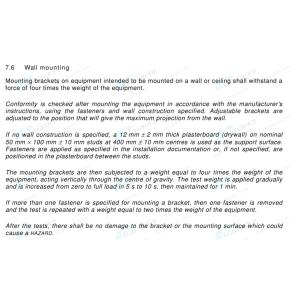 Cheap IEC61010-1 Clause 7.6 Electrical Safety Testing Simulated Wall for sale