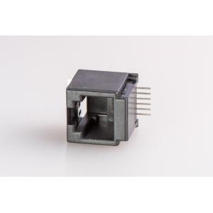 RJ11 RJ45 Modular Jack 6P6C Single Port SMT Female Connector and Full Plastic