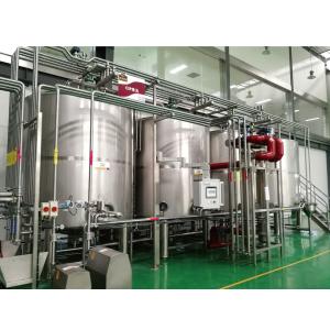 Double Circuits 500L Fruit Juice CIP Cleaning Tanks