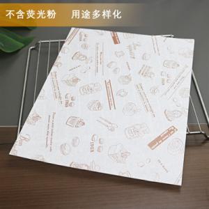 Eco Friendly Wrapping Printed Greaseproof Baking Paper