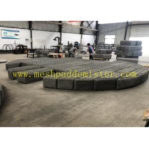 Custom Size 8000 mm Diameter 500mm Thickness Duplex 2205 Demister Pad