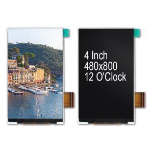 WVGA Parallel TFT LCD Displays 4Inch 480x800 IPS Full Angle