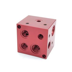 Customized High Pressure Aluminum Valve Hydraulic Manifold Block with Custom Design