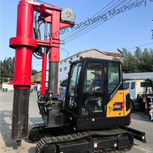 RCQ-10C Mini Hydraulic Rotary Piling Rig with Kubota Diesel Engine 36KW