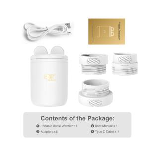 Portable Baby Bottle Warmer 8800mAh Battery with Fast Heating 3 Minutes