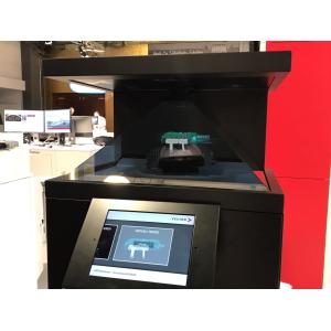 22" Full HD 3D Advertising Display Holographic Showcase Tempered Hologram Glass