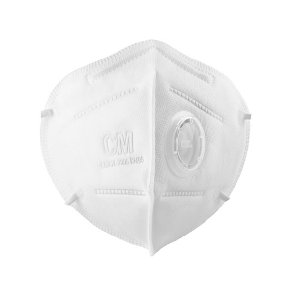 Quality Folding  Industrial N95 Particulate Respirator Mask With Breathing Valve wholesale