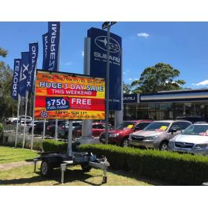 Cheap Customized RGB Stage LED Monitor Rental 2200nits 256mm X 128mm Module Size commercial advertising led display for sale