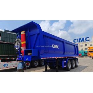 3-axis 4-axis Dump Truck Trailer Type Rear Dump Trailer 100 Ton End Dump Truck