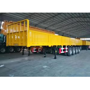 45FT 4 Axle Drop Side Trailer With 60000kg Payload