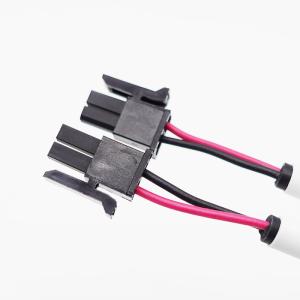 Cable color Black Lenght Customized 4pin Electronic Signal Transmission Wiring