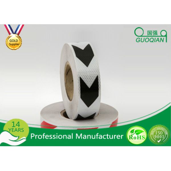 2" X 150' Reflective Safety PE Warning Tape / Conspicuity Tape For Indoor