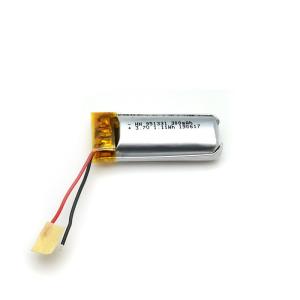 Cobalt Lithium Ion 1.11Wh 3.7 Volt 300mah Battery