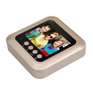 New 290 degree peephole wide angle door brass viewer