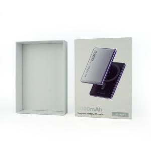 Custom Printed Power Bank Cardboard Paper Box Sliding Drawer Gift Box For