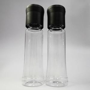 Plastic Jar Manual 220mm 70g 310ml Salt And Pepper Mill