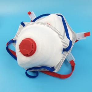 FFP3 Head Mounted Cup Shaped Face Mask EN 149 Respirator Mask With Valve