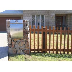 Welded Mesh Gabion Baskets 75x75mm Galvanized for Flood Control