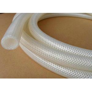 China High Pressure Polyester Braid Reinforced Silicone Hose Corrosion Resistant FDA on sale