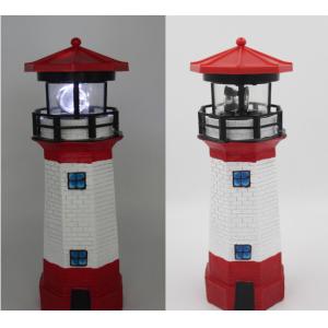 1.2V 0.03W Garden Lighthouse Rotating Light