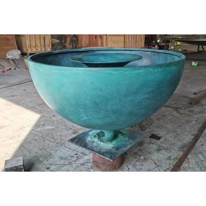 Antique Bronze Water Fountain Sculpture For Garden Decor With Chalice Design