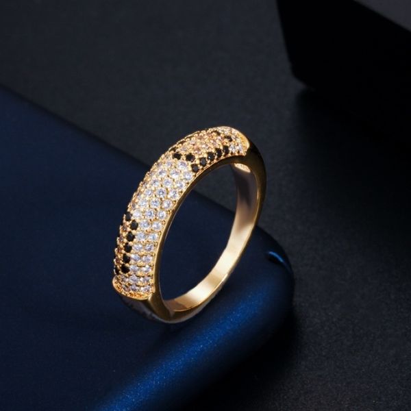 Peopard Print CZ Wedding Rings for Women Silver Color Ring Lady's Ring Party Fashion Luxury Leopard Print Ring Jewelry