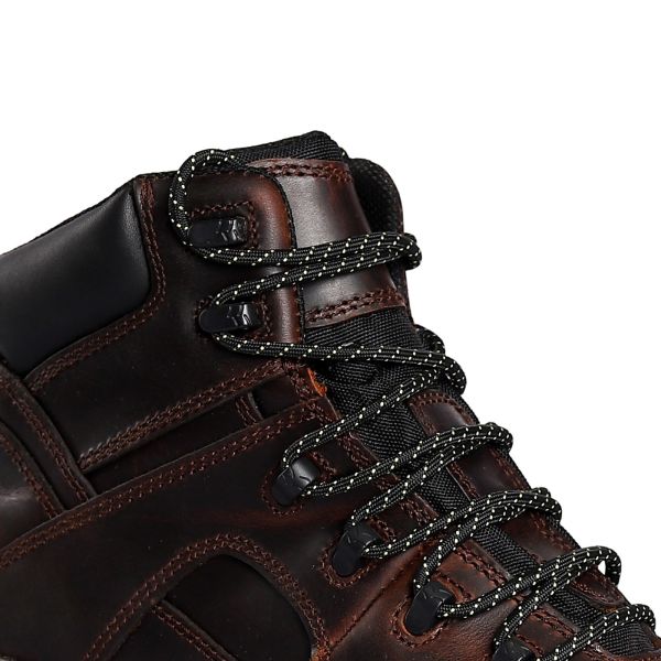 Upper Nubuck Cow Leather Anti Puncture Anti Smash MD Outsole High Quality Safety Boots For Men