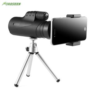 10X42 Green Coated Mobile Phone Mini Monocular Telescope Bk7 Prism Handwheel