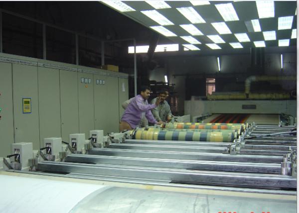 Quality Squeeze Type Rotary Screen Printing Textiles Machine , Fabric Screen Printing Machine  wholesale