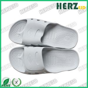 ESD SPU Slipper Light Weight Comfortable ESD Slipper , Anti Static Sandals