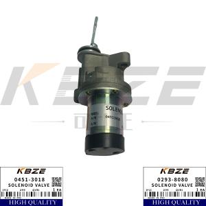 04513018 02938080 DEUTZ BF4M2012C ENGINE 12V FLAMEOUT SOLENOID FOR VOLVO
