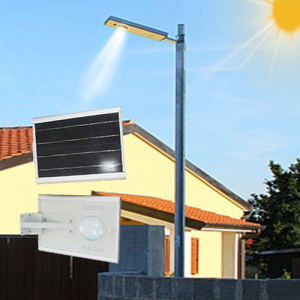 60w all in one integrated solar LED street light with IP 65