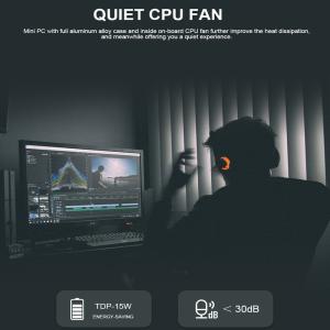 Intel Core i3 Series Mini Computer With DDR4 Linux And Support Dual Screen