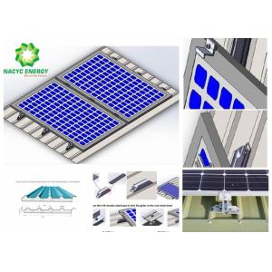 China Metal Roof Solar Mounting Systems Modules support hold panel Solar Roof  Solar Panel Installation    Solar Mount on sale