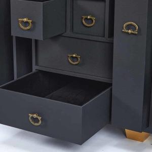 Custom Entertainment Wooden Premium Packaging Box With Drawer