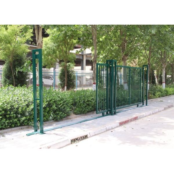 Quality ISO14001 Sliding Door Welded Metal Garden Fence Gate wholesale