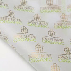 Christmas Patterned Wave Point Biodegradable Tissue Paper Wrap For Perfume