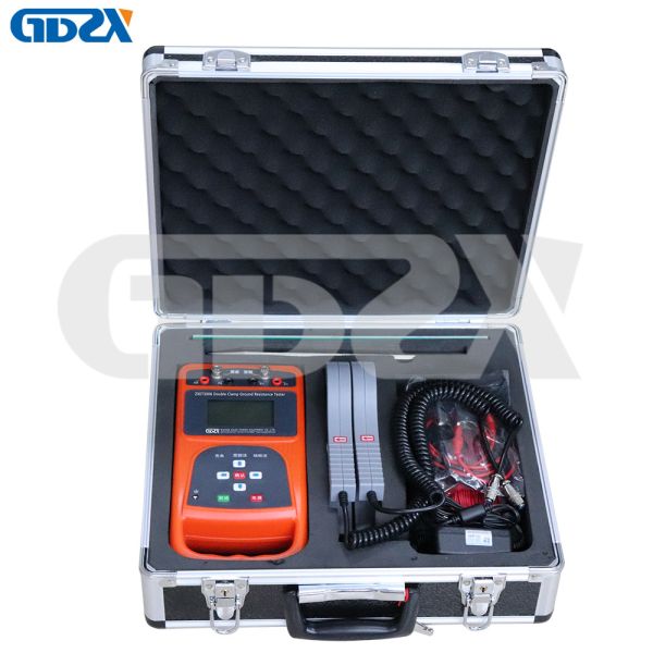 ZXET3006 Live Test Earth Insulation Tester Double Clamp Ground Resistance Meter
