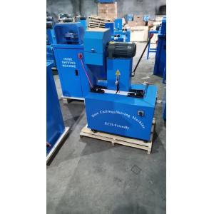 Electric Hydraulic Hose Cutting Machine With Hose / Rubber Blade Material