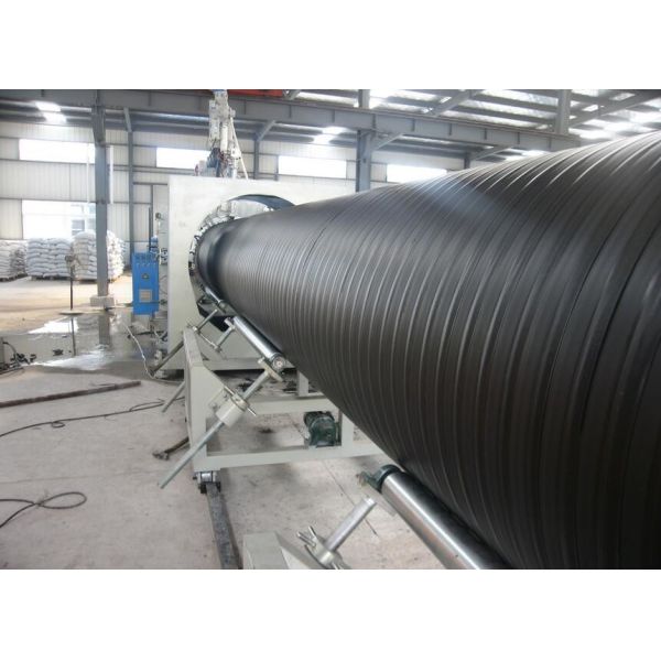 Quality Flexible Spiral HDPE / Pvc Pipe Manufacturing Machine With  CE ISO9001 Certificate wholesale